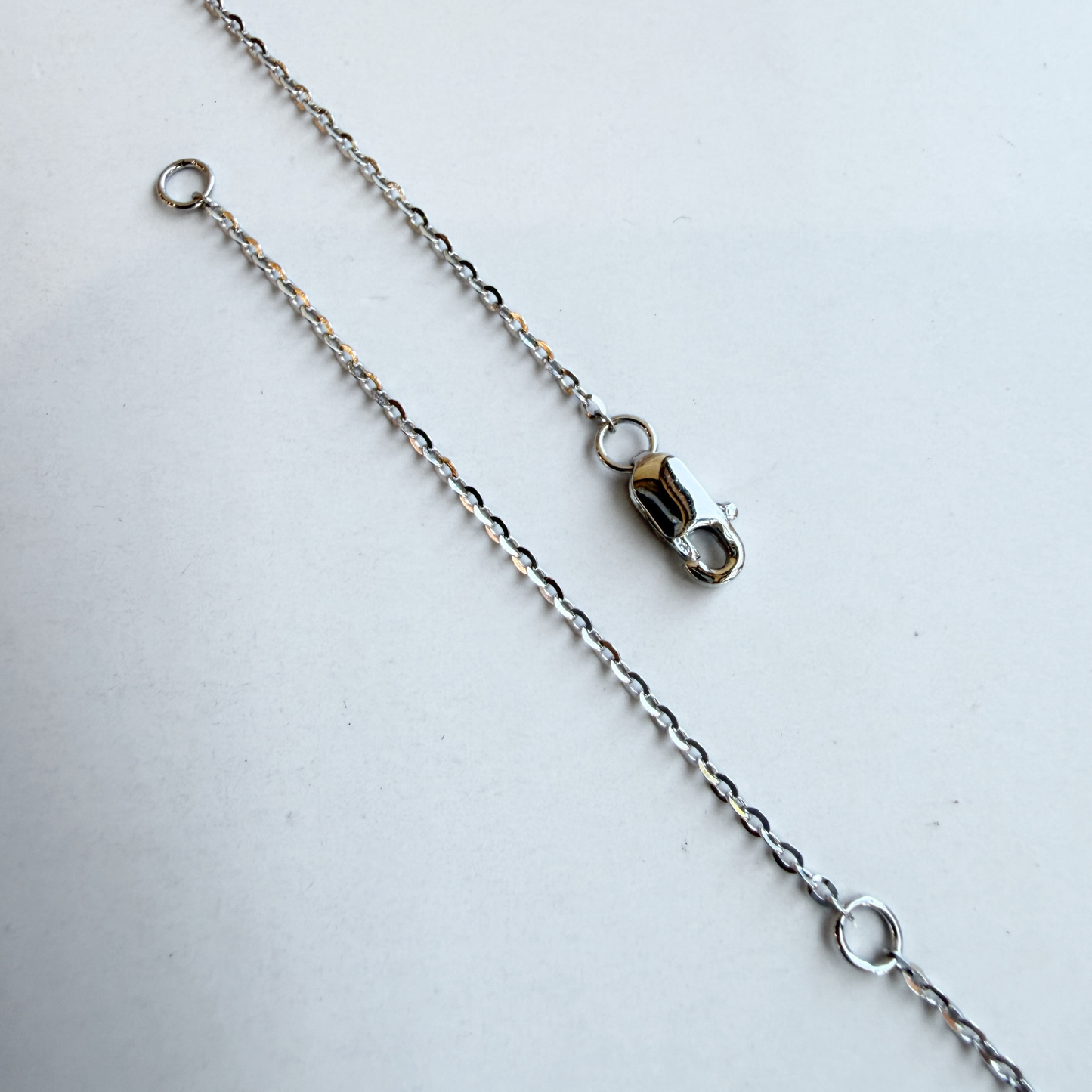 The Gemstone Bezel Necklace | Cable Chain | Citrine | Sterling Silver