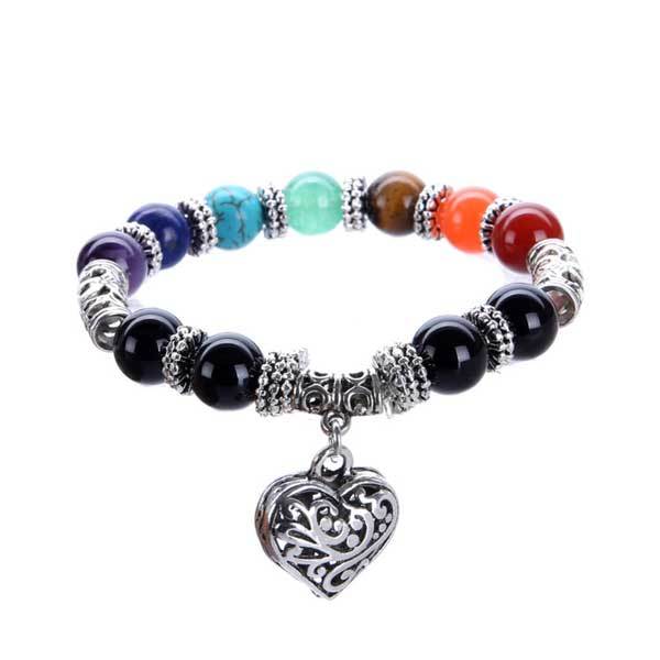 7 Chakra Heart Healing Bracelet