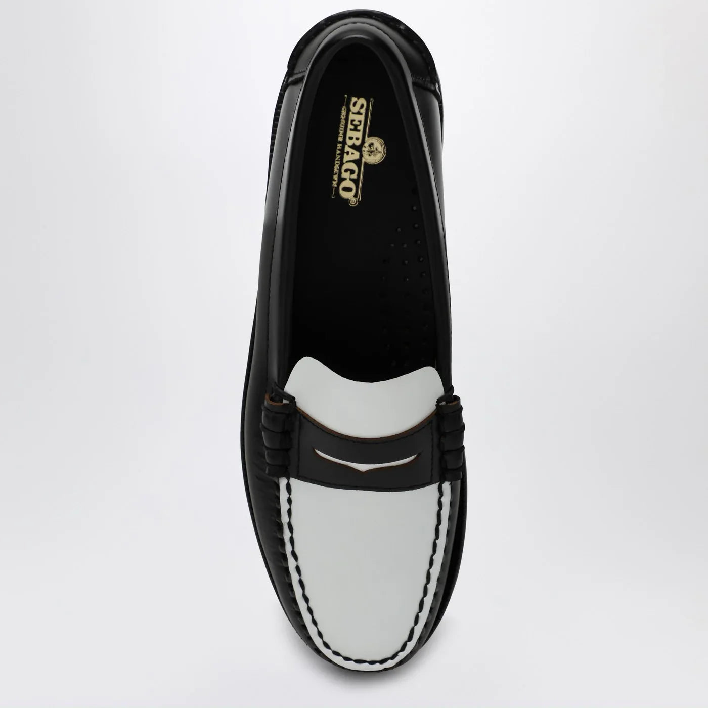 Sebago - Classic Dan loafer black/white