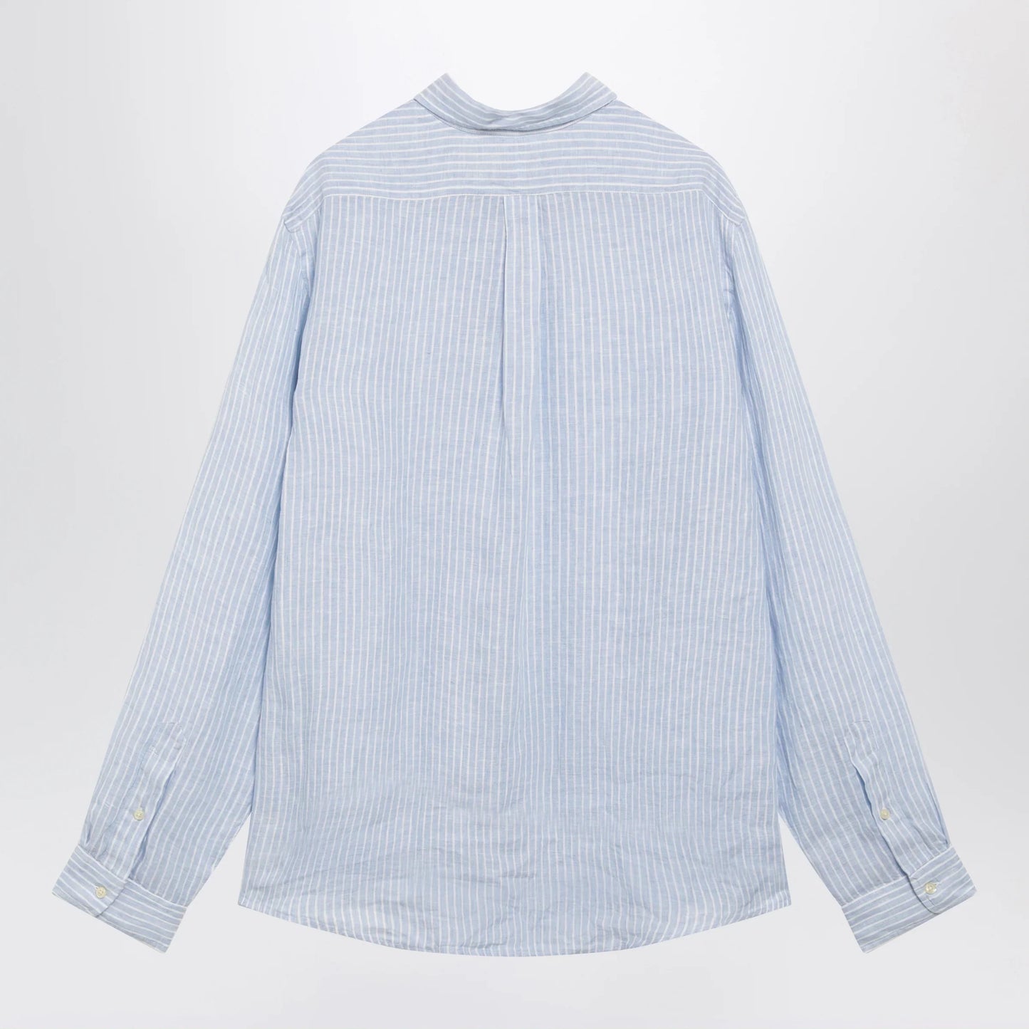 Polo Ralph Lauren - Light blue/white striped linen shirt