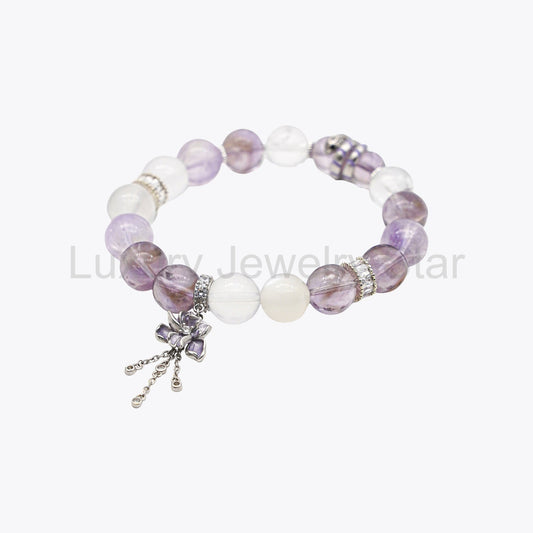 Abundance Amulet·Amethyst Scale Bracelet - Royal Abundance - image 2