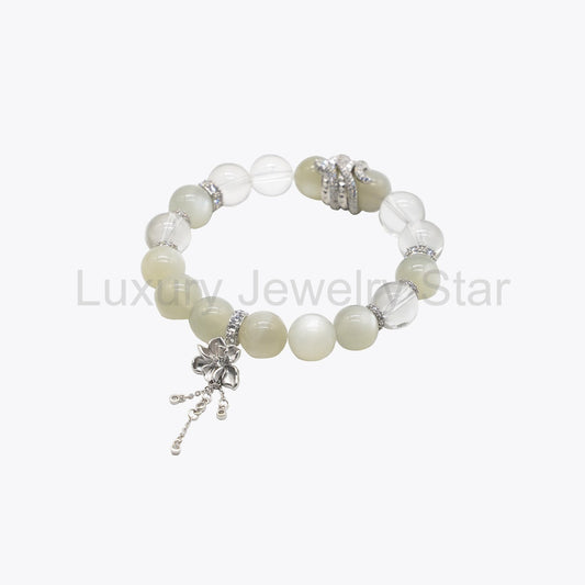 Abundance Amulet·Golden Amber Luck Bracelet - Solar Prosperity Aura - image 2