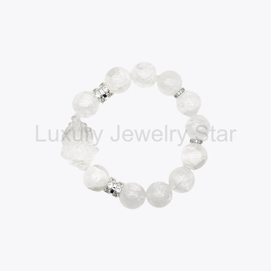 Crystal Moon Goddess Bracelet - Sacred Fox Blessing - image 2