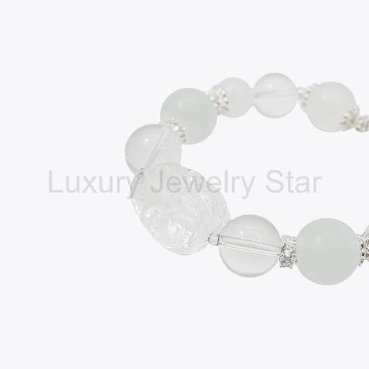 Nine-Tailed Azure Fox · Silkworm Maiden Crystal Bracelet - image 2