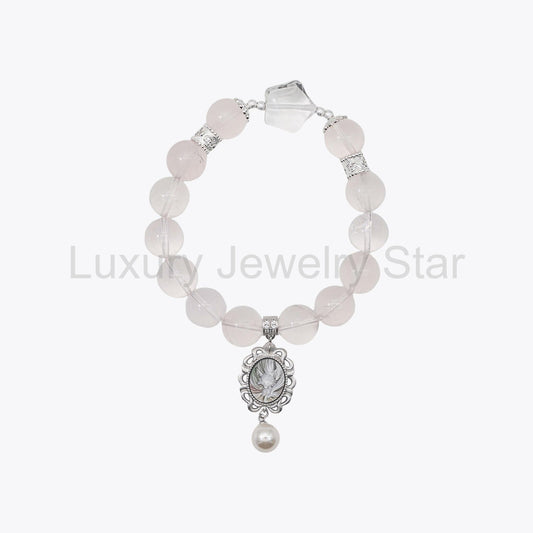 Nine-Tailed Fox Pendant · Ink Snow Crystal Bracelet - image 2