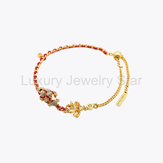 Serpentine Fortune Shift Top Luck Charm Bracelet - image 2