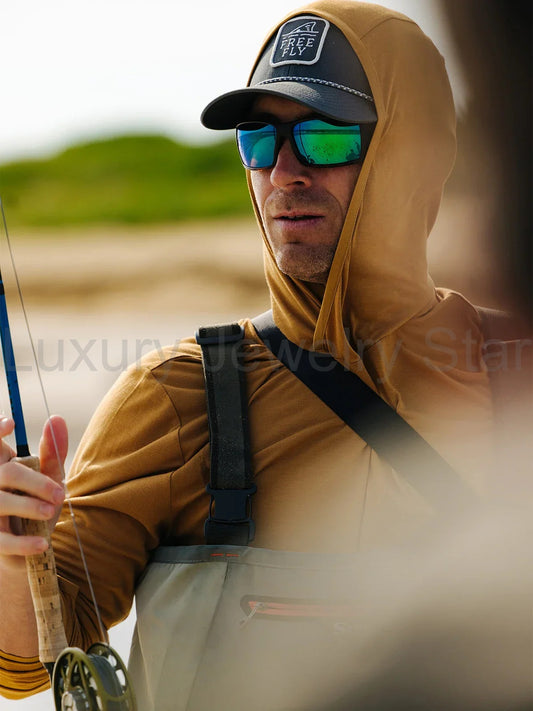Men's Bamboo Lightweight Hoodie - Fatigue - image 2