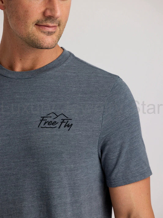 Summit Tee - Heather Storm Cloud - image 2
