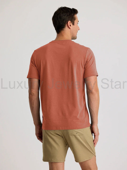 Men's Bamboo Current Pocket Tee - Redwood - image 2