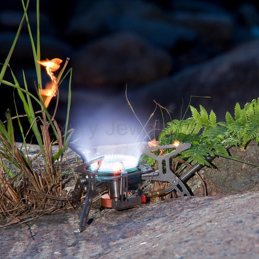FMS-105 Gas Stove with Electric Ignition | 7.9 oz | 3000W - image 2