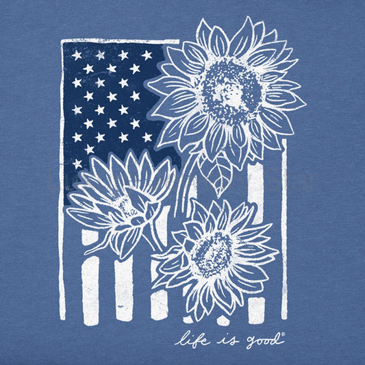 Women's Sunflower Flag Short Sleeve Tee - 129140 - image 2