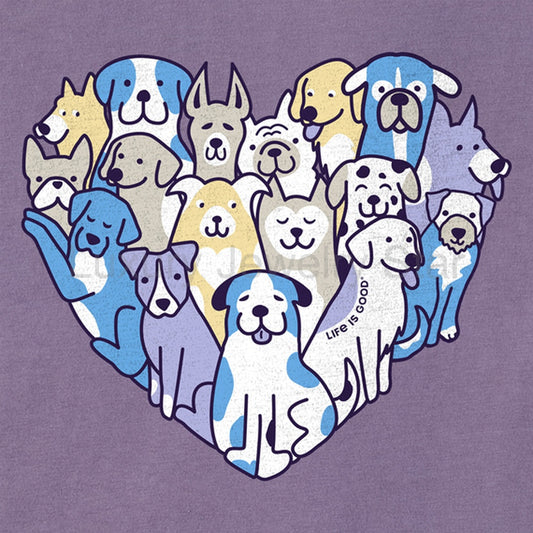 Women's Heart of Dogs Short Sleeve Vee - 129206 - image 2