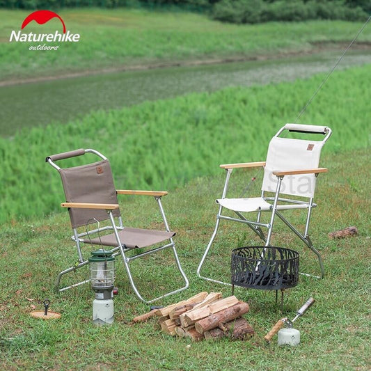 Naturehike Foldable Louvre Kermit Chair Portable Ultralight Folding Chair High Low Outdoor - image 2