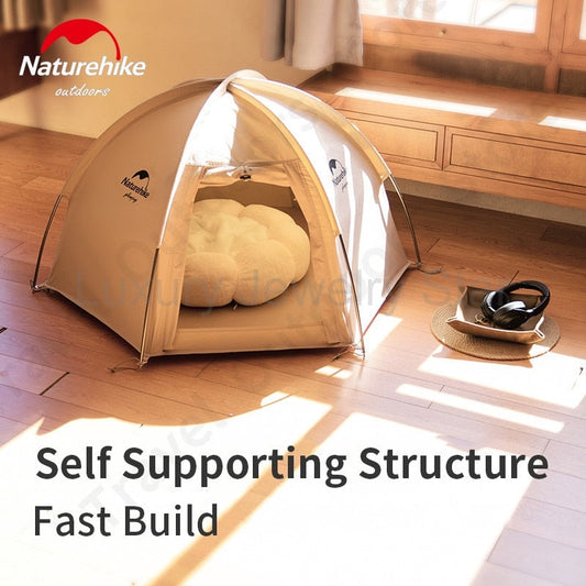 Naturehike Hexagonal Mini Pet Tent Portable Ultralight Cat Camping House Breathable Cotton - image 2