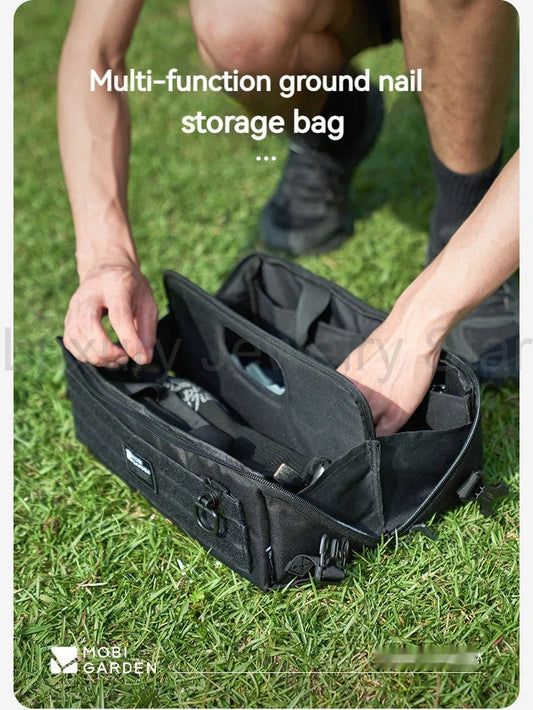MOBI GARDEN Ground Nail Storage Bag Portable Multi-function 5L Large Space One Second - image 2