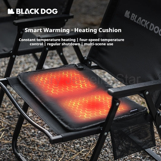 BLACKDOG Heating Seat Cushion Camping Chair Winter Warmer Mat Heating Cushion Four - image 2
