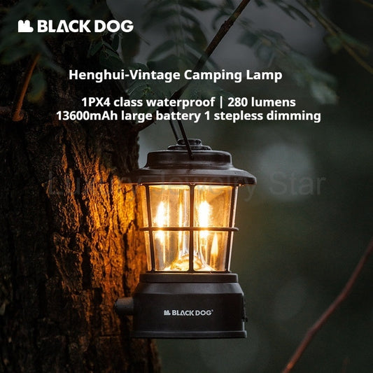 Blackdog Retro Mini Camping Light Portable Lightweight Rechargeable Lamp Waterproof - image 2