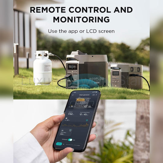 EcoFlow Dual Fuel Smart Generator Portable Lightweight Multifunctional Large Capacity 220V - image 2