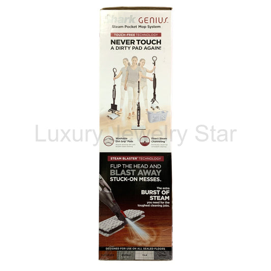 Shark Genius Steam Pocket Mop System, With Steam Blaster & Touch-Free Technology - image 2