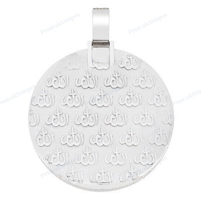 Moissanite Diamond Allah Hip Hop Pendant