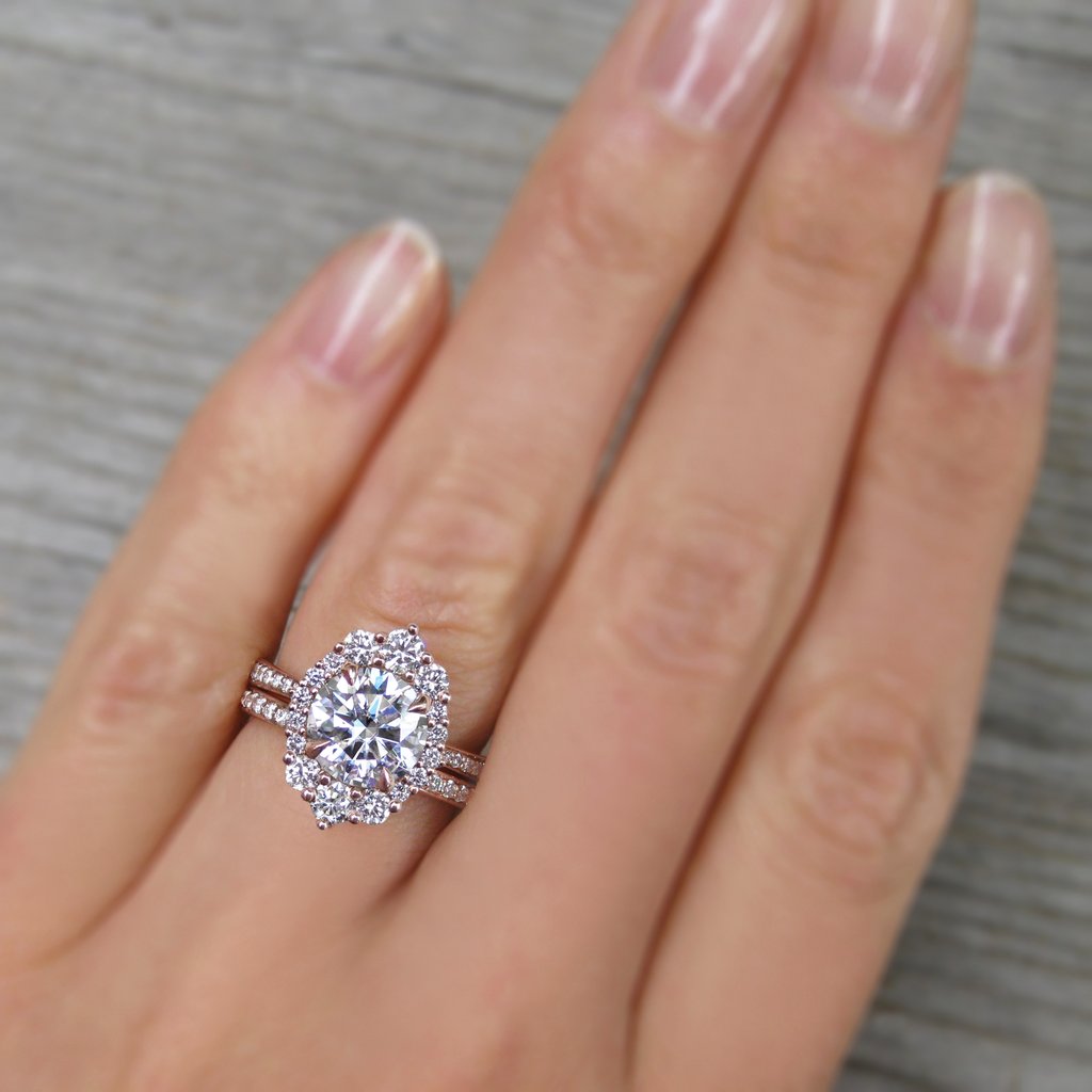 ・EMERSON・Lab-Grown Diamond Center, Diamond Halo (2.55ctw+)