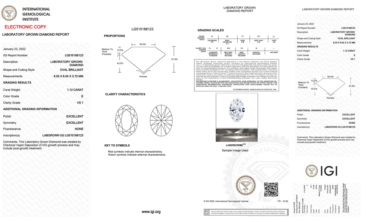 ・JUNO・Oval Lab-Grown Diamond Center, Trillion Diamonds (1.49ctw+)