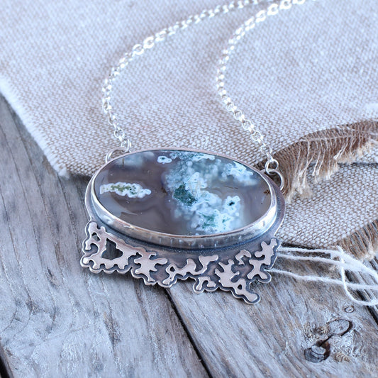 Moss Agate pendant - Limited Edition No.138 - image 2
