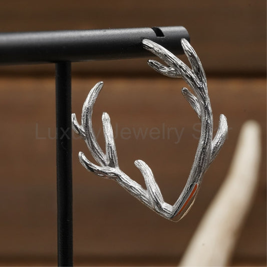 Antler Drop Earrings - image 2