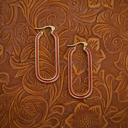 The Gold Etta Hoops - image 2