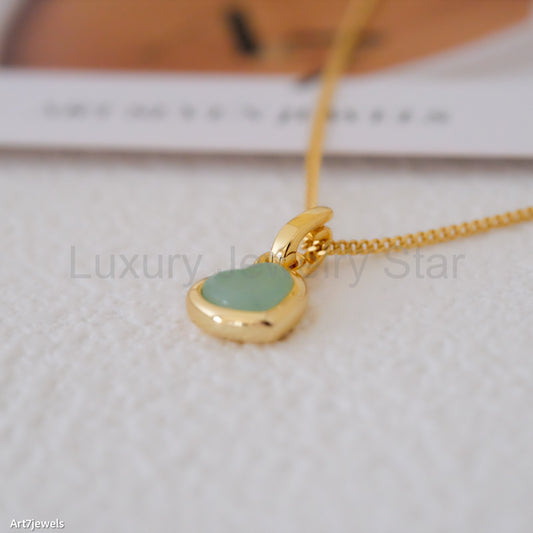 Heart Jade Necklace - image 2