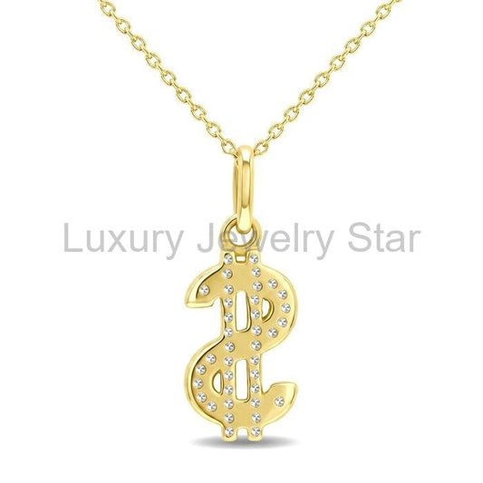 Dollar Diamond Fashion Pendant