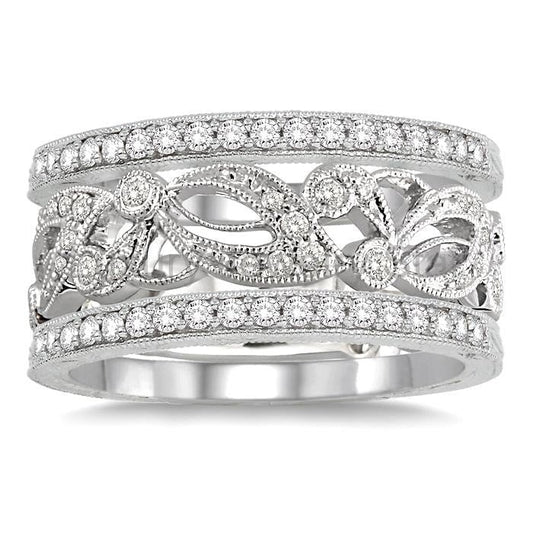 Stackable Diamond Band Set - image 2