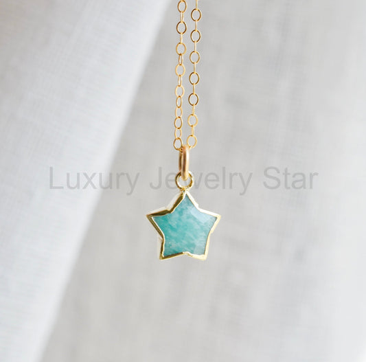 Amazonite Stargazer Necklace - image 2