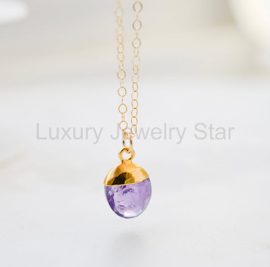 Violetta Necklace: Amethyst - image 2