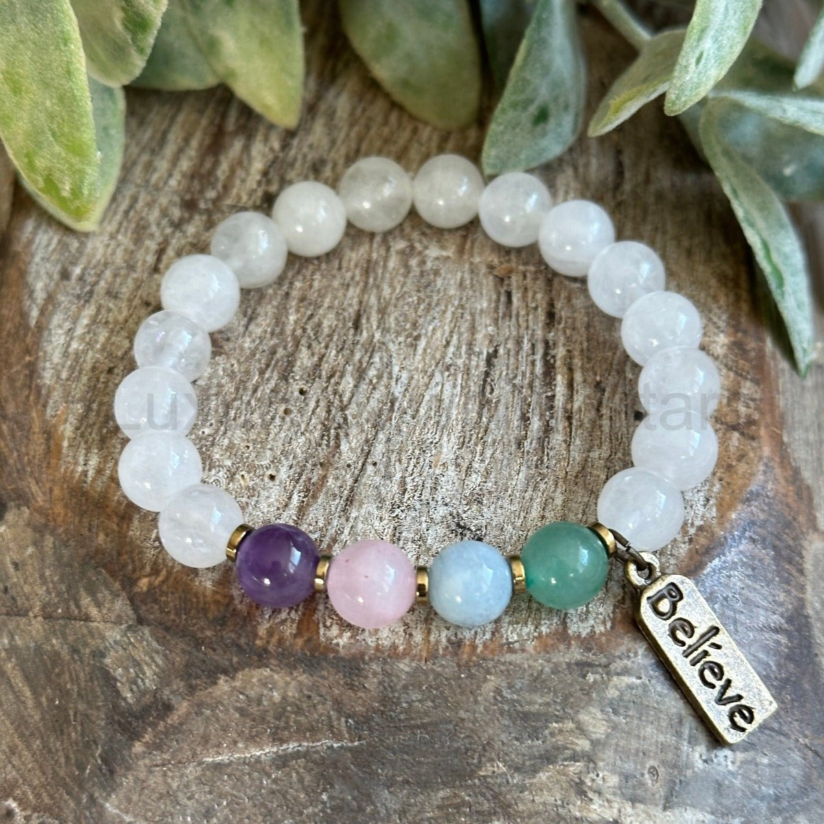 I Believe ~ Crystal Fertility Bracelet - image 2