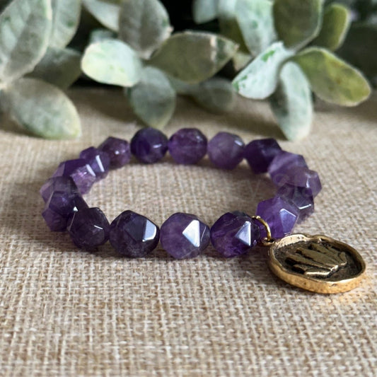 Star Cut Amethyst (Chunky) - image 2