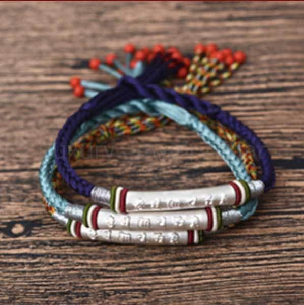 Lucky Red String Bracelet Mantra - image 9