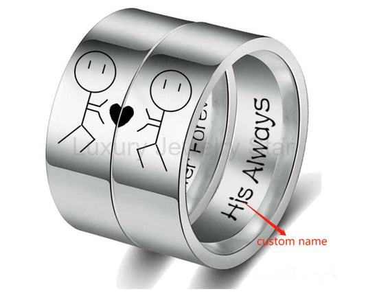Custom Couple Rings - image 2