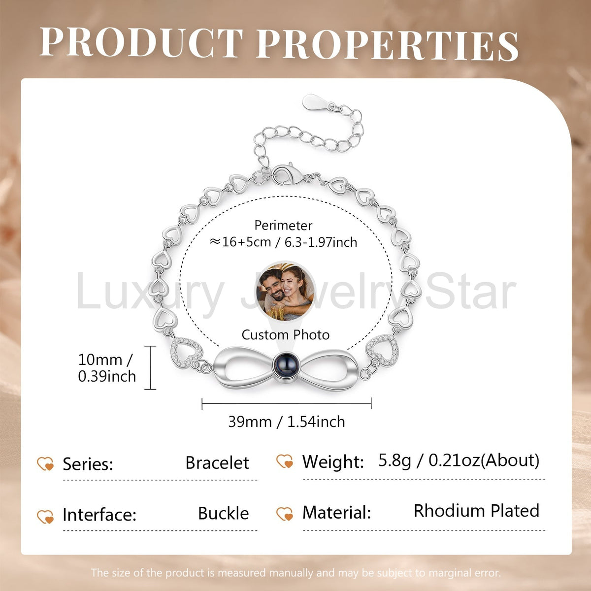 Custom Photo Projection Bracelet - image 7