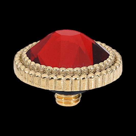 QUDO Flat Fabero Top Gold | Red & Orange Crystal Collection - image 2