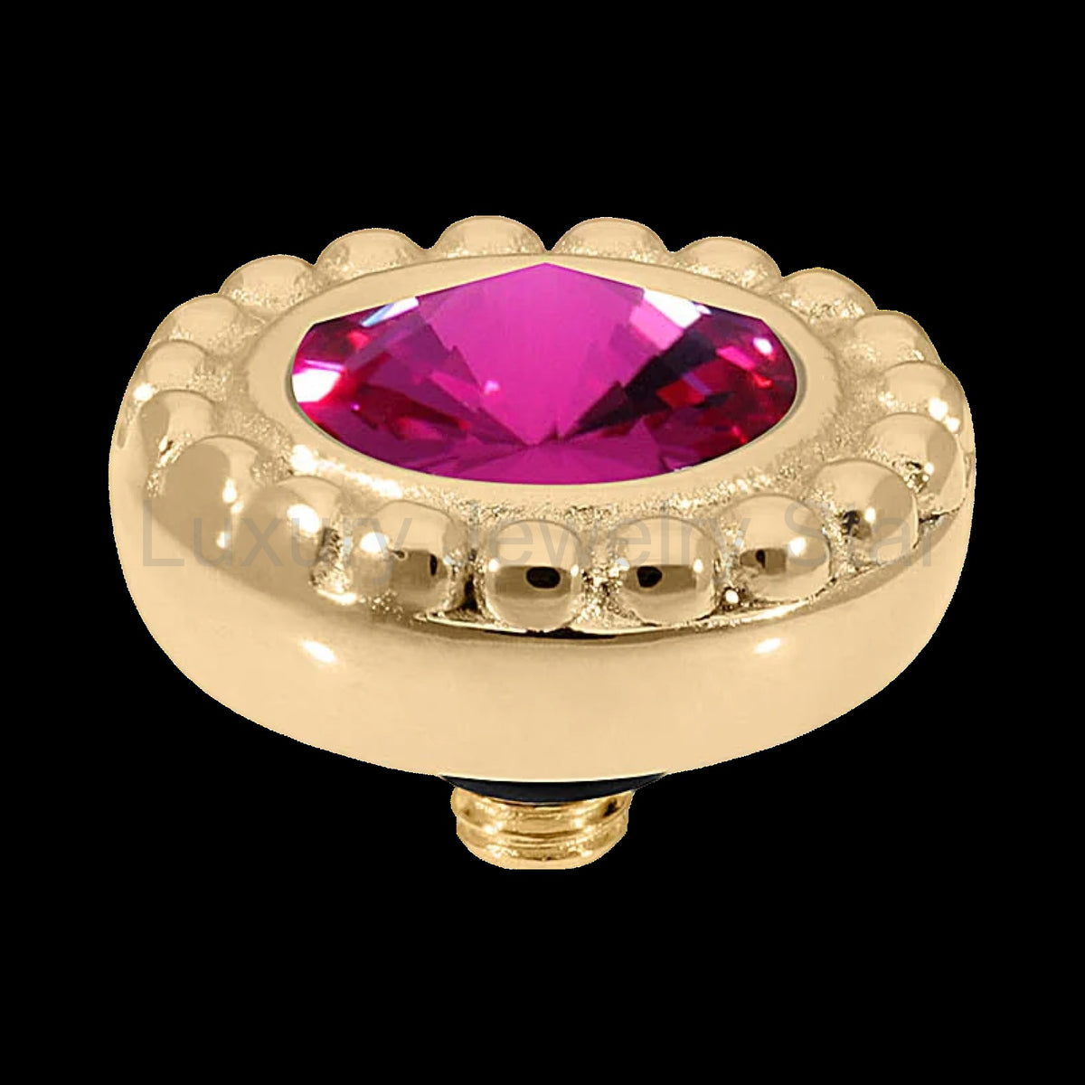 QUDO Ghiare Top Gold | Pink Crystal Collection