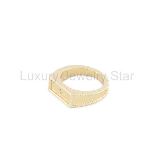 Gold Moonlight Ring - image 2
