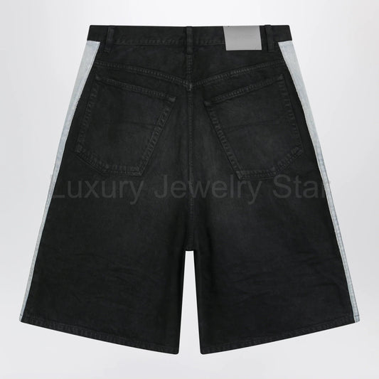 Balenciaga - Loop Sport Icon denim shorts - image 2