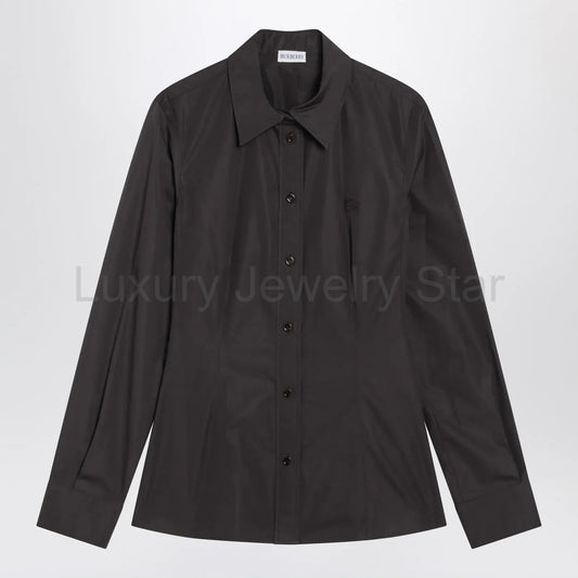Burberry - Brown cotton shirt - image 2