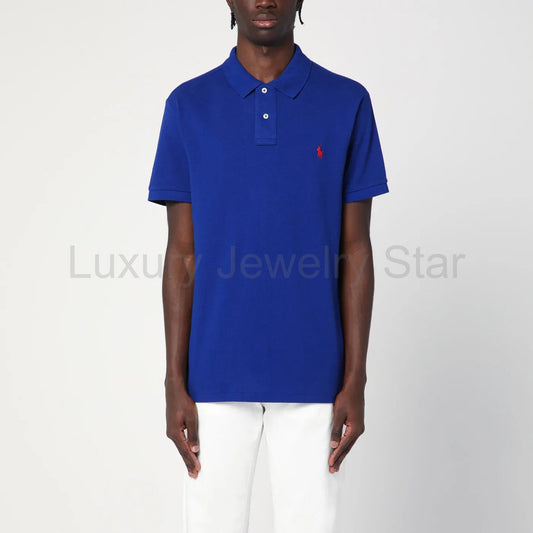 Polo Ralph Lauren - Electric blue Custom Slim-Fit polo - image 2