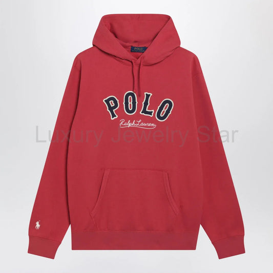 Polo Ralph Lauren - Red hoodie with embroidered logo - image 2