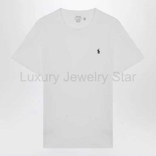 Polo Ralph Lauren - T-shirt white in cotton Custom Slim-Fit - image 2