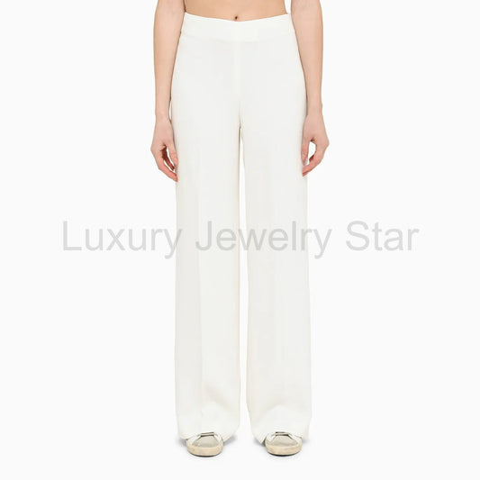 Stella McCartney - Wide cream trousers - image 2