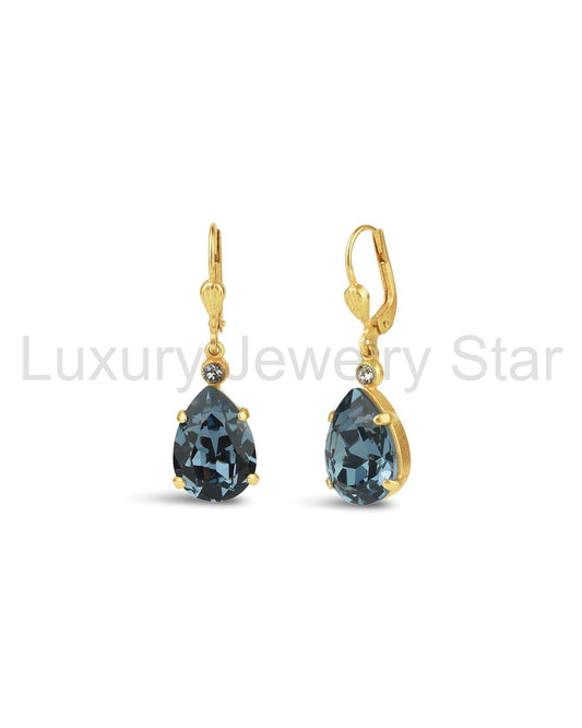 Teardrop Crystal Hooks - image 2