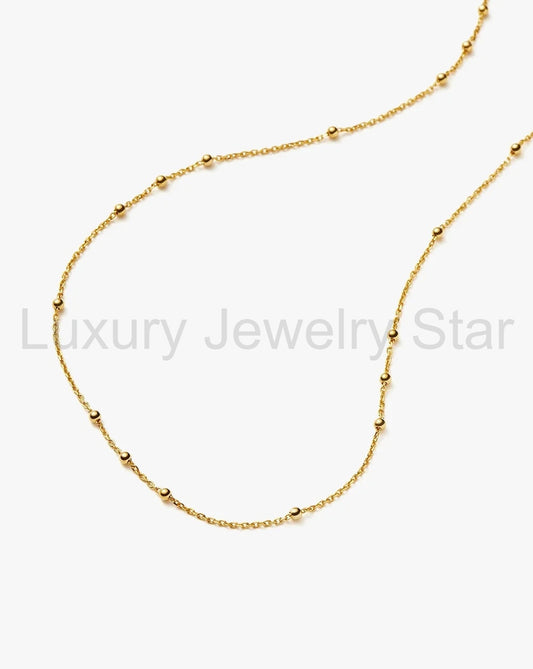 Medium Orb Chain | 18K Gold Vermeil - image 2